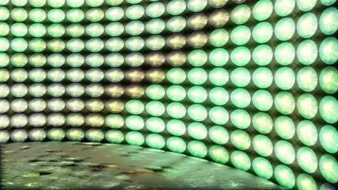 Geometric Neon Zigzag Lines Loop Cyber Studio Backdrop Stock Footage 339288969