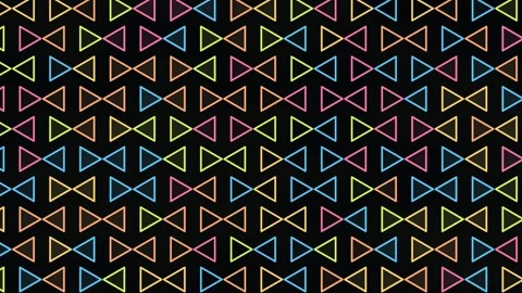 Geometric Node Grid Data Network Stock Footage 340378549