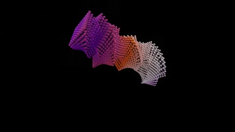 Geometric Objects, abstract,3d,4k Stock Footage 165649283