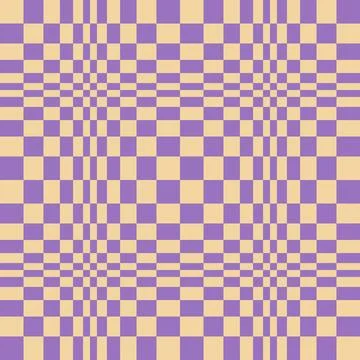 Geometric optical illusion alternating squares checkerboard grid, simple mo.. Ilustração Stock