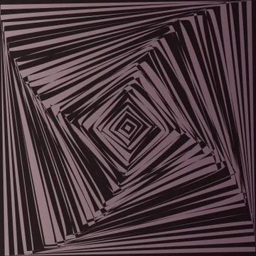 Geometric optical illusion 스톡 일러스트
