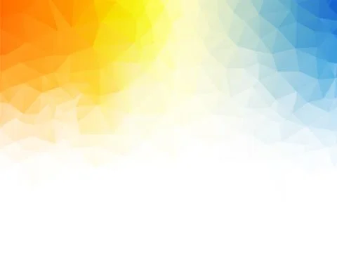 Geometric orange blue texture background Stock Illustration