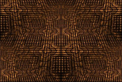 Geometric ornament background Stock Illustration