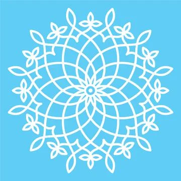 Geometric ornament element Stock Illustration