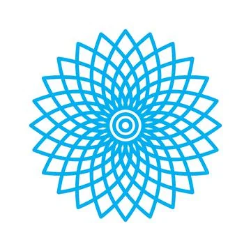 Geometric ornament element Stock Illustration