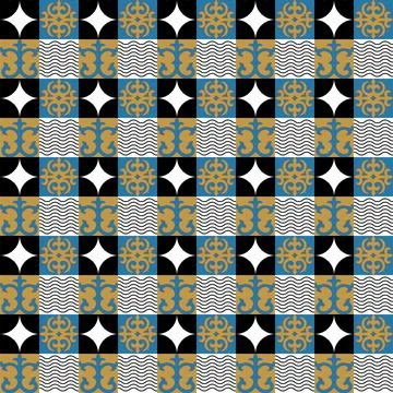 Geometric ornament Illustrazione stock
