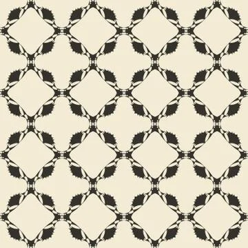 Geometric ornament seamless pattern.   Stock Illustration