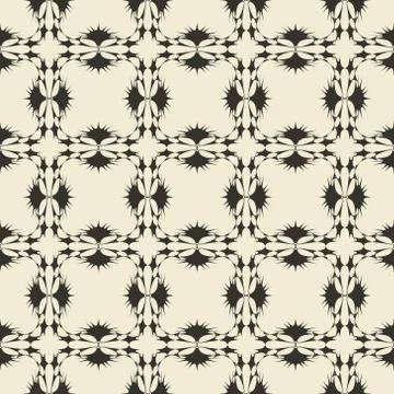 Geometric ornament seamless pattern.  Stock Illustration