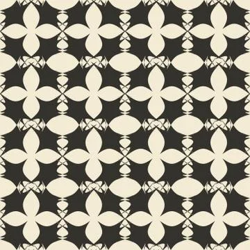 Geometric ornament seamless pattern.   Stock Illustration