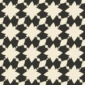Geometric ornament seamless pattern.   Stock Illustration