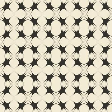 Geometric ornament seamless pattern.   Stock Illustration