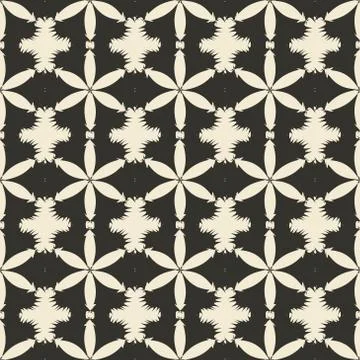 Geometric ornament seamless pattern.   Stock Illustration