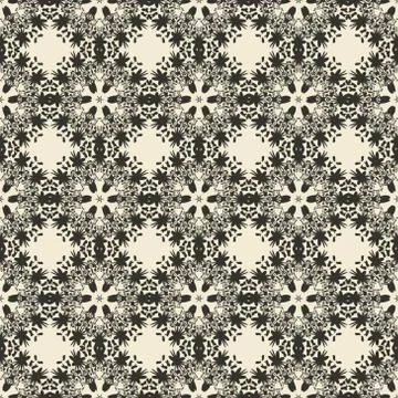 Geometric ornament seamless pattern.   Stock Illustration
