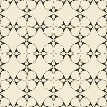 Geometric ornament seamless pattern.   Stock Illustration