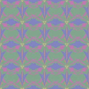 Geometric ornament seamless pattern.   Stock Illustration