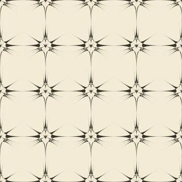 Geometric ornament seamless pattern.   Stock Illustration