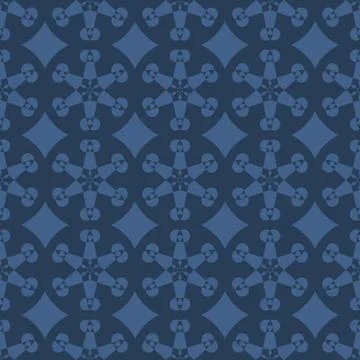 Geometric ornament seamless pattern.   Stock Illustration