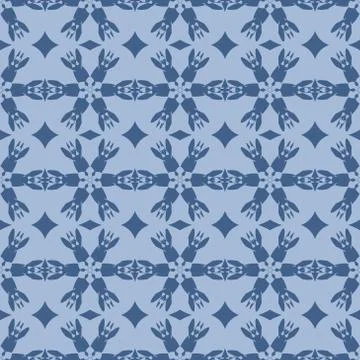 Geometric ornament seamless pattern.   Stock Illustration