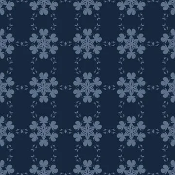 Geometric ornament seamless pattern.   Stock Illustration