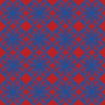 Geometric ornamental pattern forming an elegant decorative mesh Stock Illustration