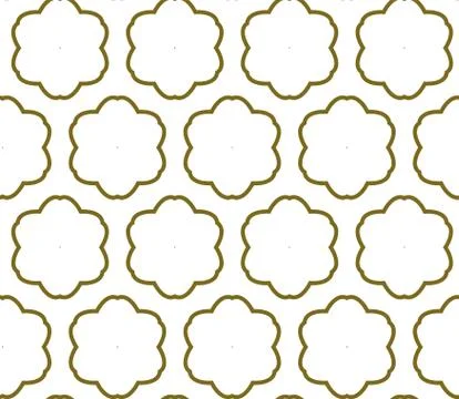 Geometric ornamental vector pattern. Seamless design. Illustrazione stock