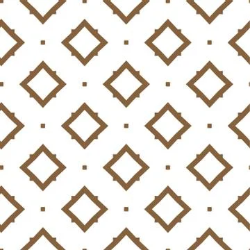 Geometric ornamental vector pattern. Seamless design. Stock Illustration