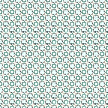 Geometric ornamental vector pattern. Seamless design. Stock Illustration