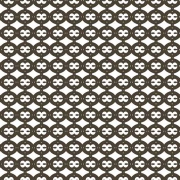 Geometric ornamental vector pattern. Seamless design. Illustrazione stock