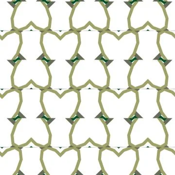 Geometric ornamental vector pattern. Seamless design. Illustrazione stock