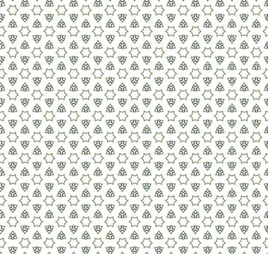 Geometric ornamental vector pattern. Seamless design. Stock Illustration