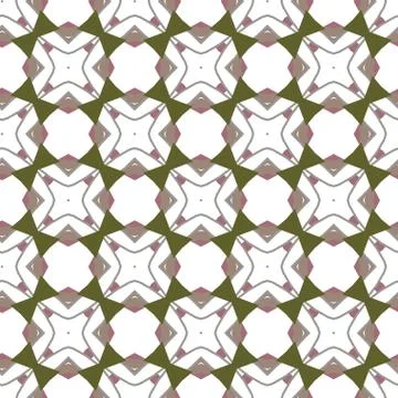 Geometric ornamental vector pattern. Seamless design. Stock Illustration