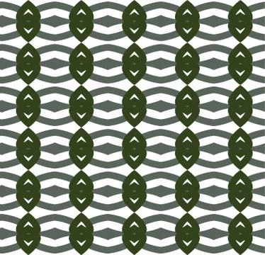 Geometric ornamental vector pattern. Seamless design. Stock Illustration