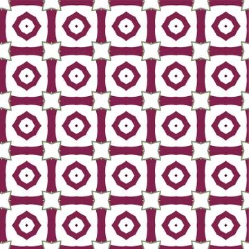 Geometric ornamental vector pattern. Seamless design. Stock Illustration