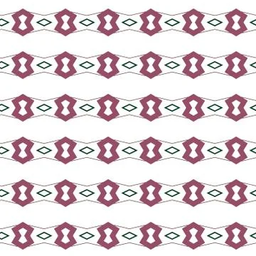 Geometric ornamental vector pattern. Seamless design. Stock Illustration