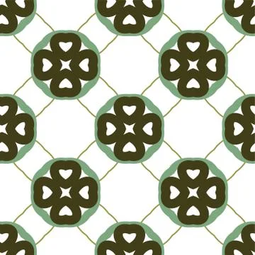 Geometric ornamental vector pattern. Seamless design. Stock Illustration