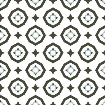 Geometric ornamental vector pattern. Seamless design. イラスト素材
