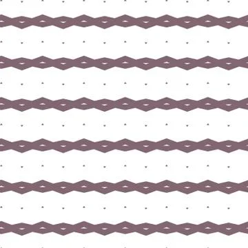 Geometric ornamental vector pattern. Seamless design. Illustrazione stock