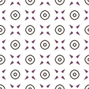 Geometric ornamental vector pattern. Seamless design. Stock Illustration