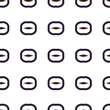 Geometric ornamental vector pattern. Seamless design. イラスト素材