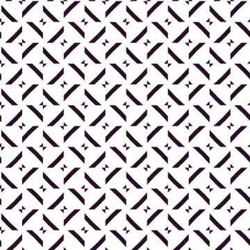 Geometric ornamental vector pattern. Seamless design. Stock Illustration