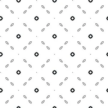 Geometric ornamental vector pattern. Seamless design. Illustrazione stock