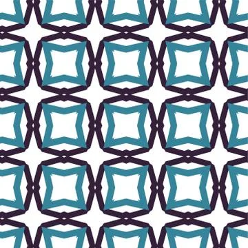 Geometric ornamental vector pattern. Seamless design. Stock Illustration