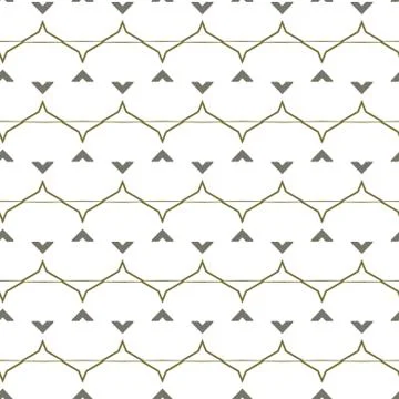 Geometric ornamental vector pattern. Seamless design. イラスト素材