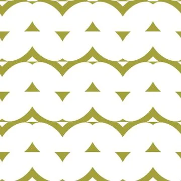 Geometric ornamental vector pattern. Seamless design. Stock Illustration