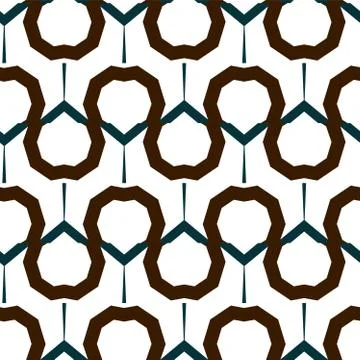 Geometric ornamental vector pattern. Seamless design. Stockillustratie