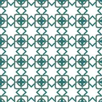 Geometric ornamental vector pattern. Seamless design. Stock Illustration