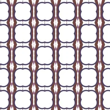 Geometric ornamental vector pattern. Seamless design. Stock Illustration