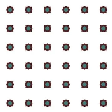 Geometric ornamental vector pattern. Seamless design. Stock Illustration