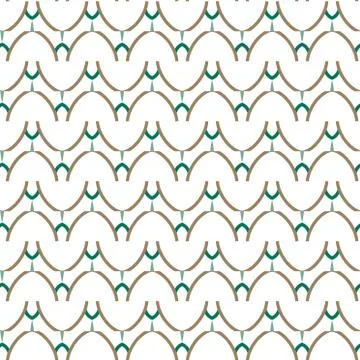 Geometric ornamental vector pattern. Seamless design. Stock Illustration