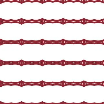 Geometric ornamental vector pattern. Seamless design. Illustrazione stock